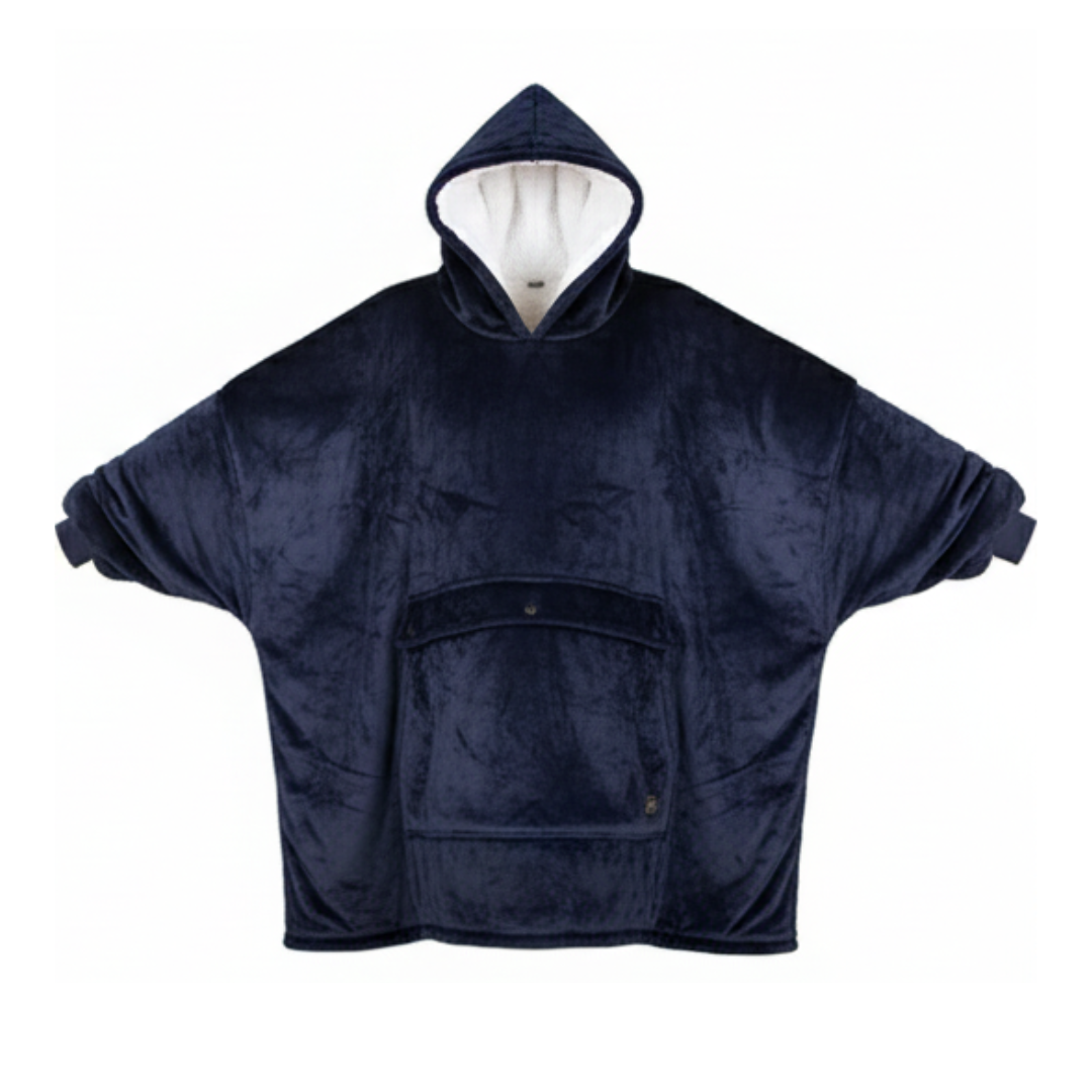 Oversized Opvarmet Hoodie