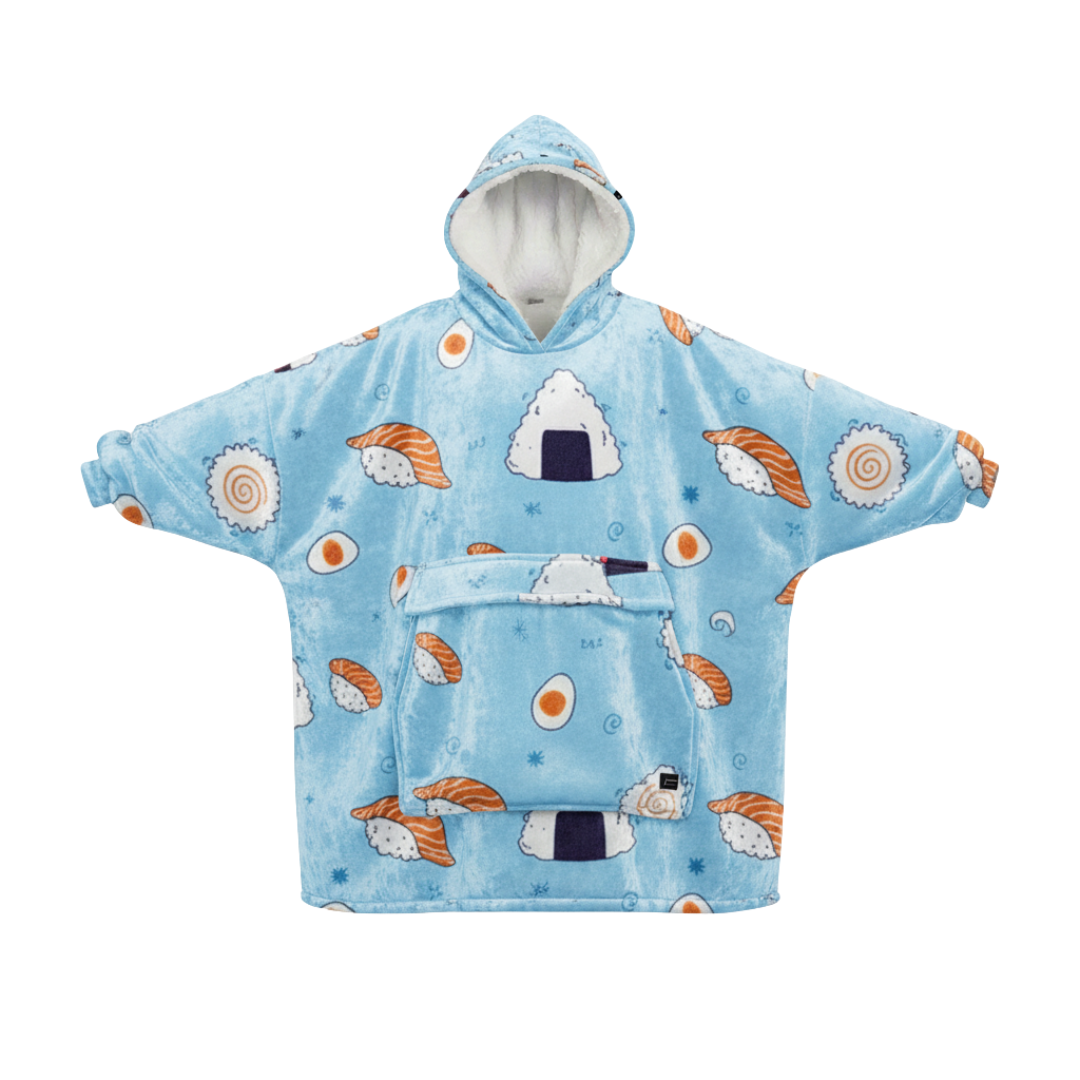 Oversized Opvarmet Hoodie