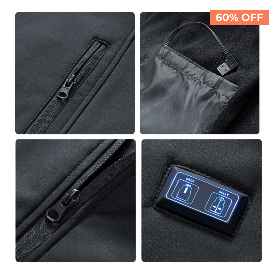 Opvarmet Vinterjakke