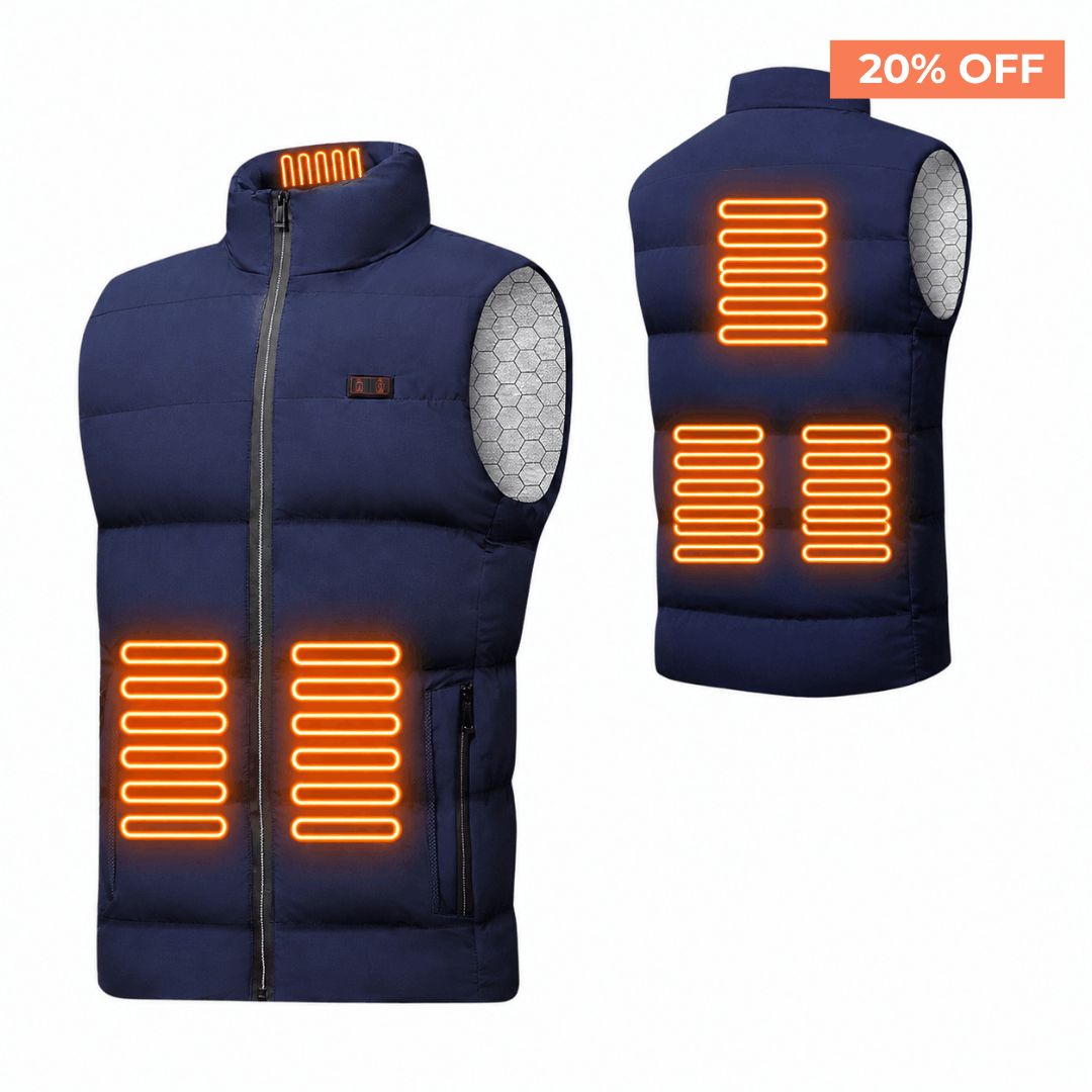Opvarmet bodywarmer